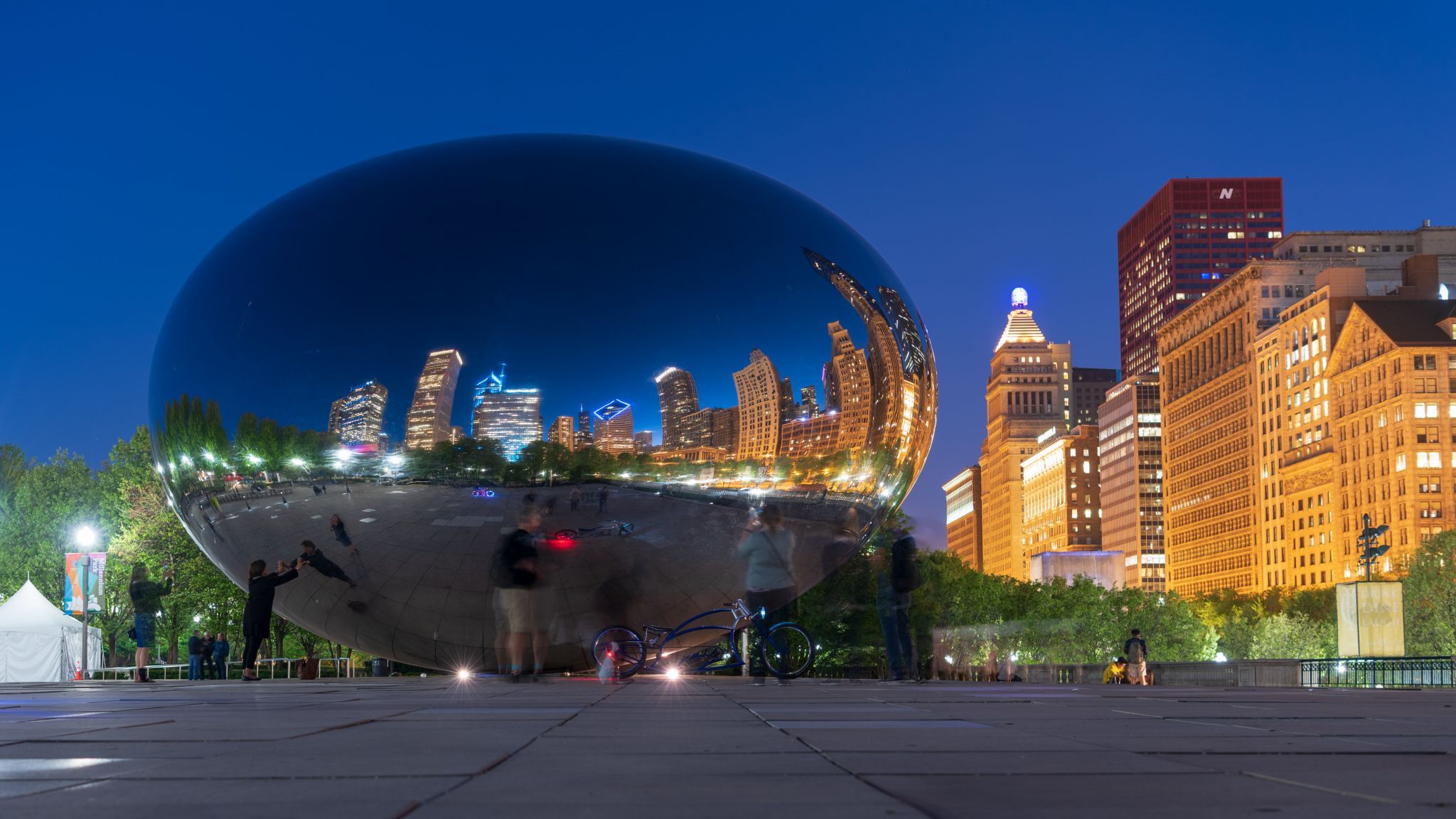 Chicago bean, USA