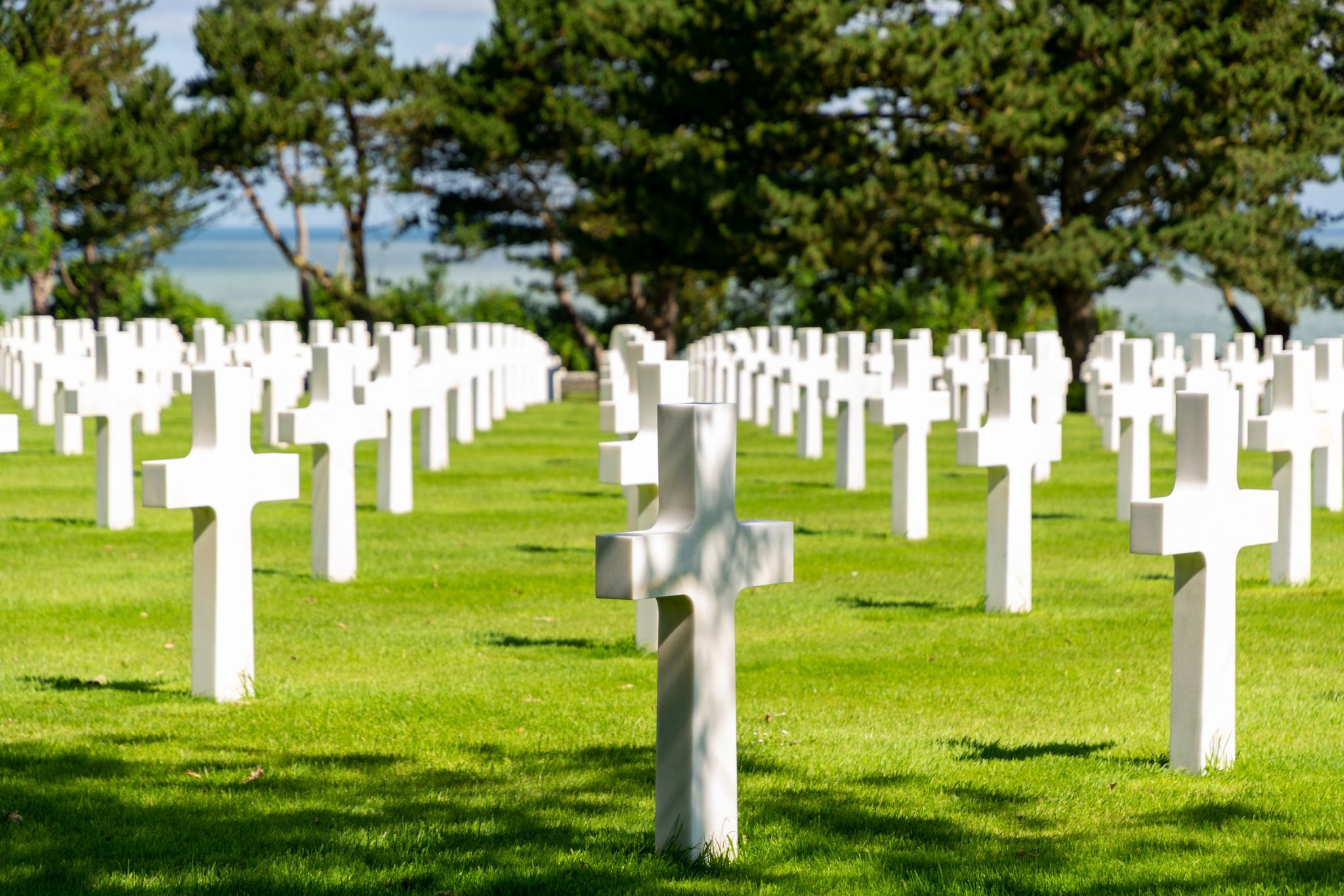 Colleville-sur-Mer American cemetery, France