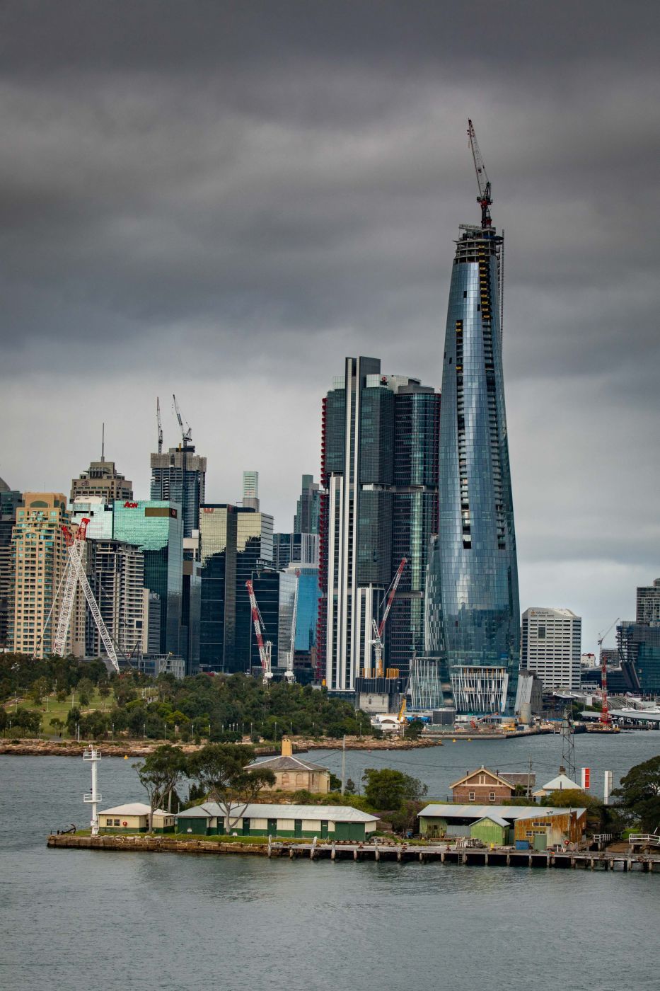 Crown Casino Barangaroo Sydney Skyline New South Wales, Australia