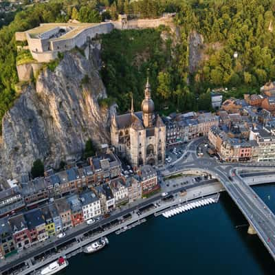 Dinant Arial View, Belgium