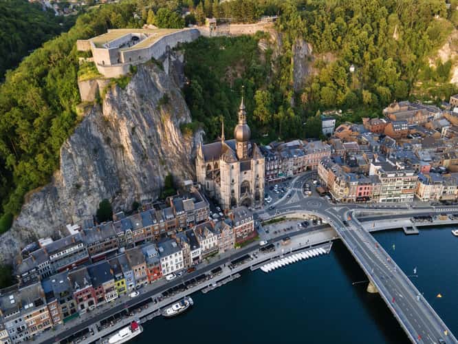 Dinant Arial View