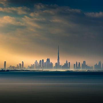 City in a Frame, Dubai, United Arab Emirates