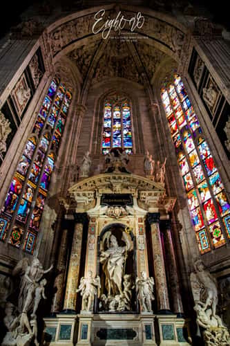 Milan Cathedral from the inside