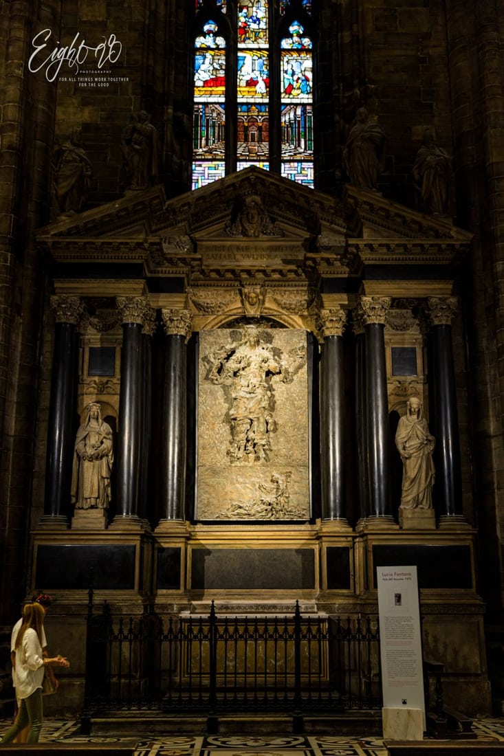 Milan Cathedral from the inside, Italy