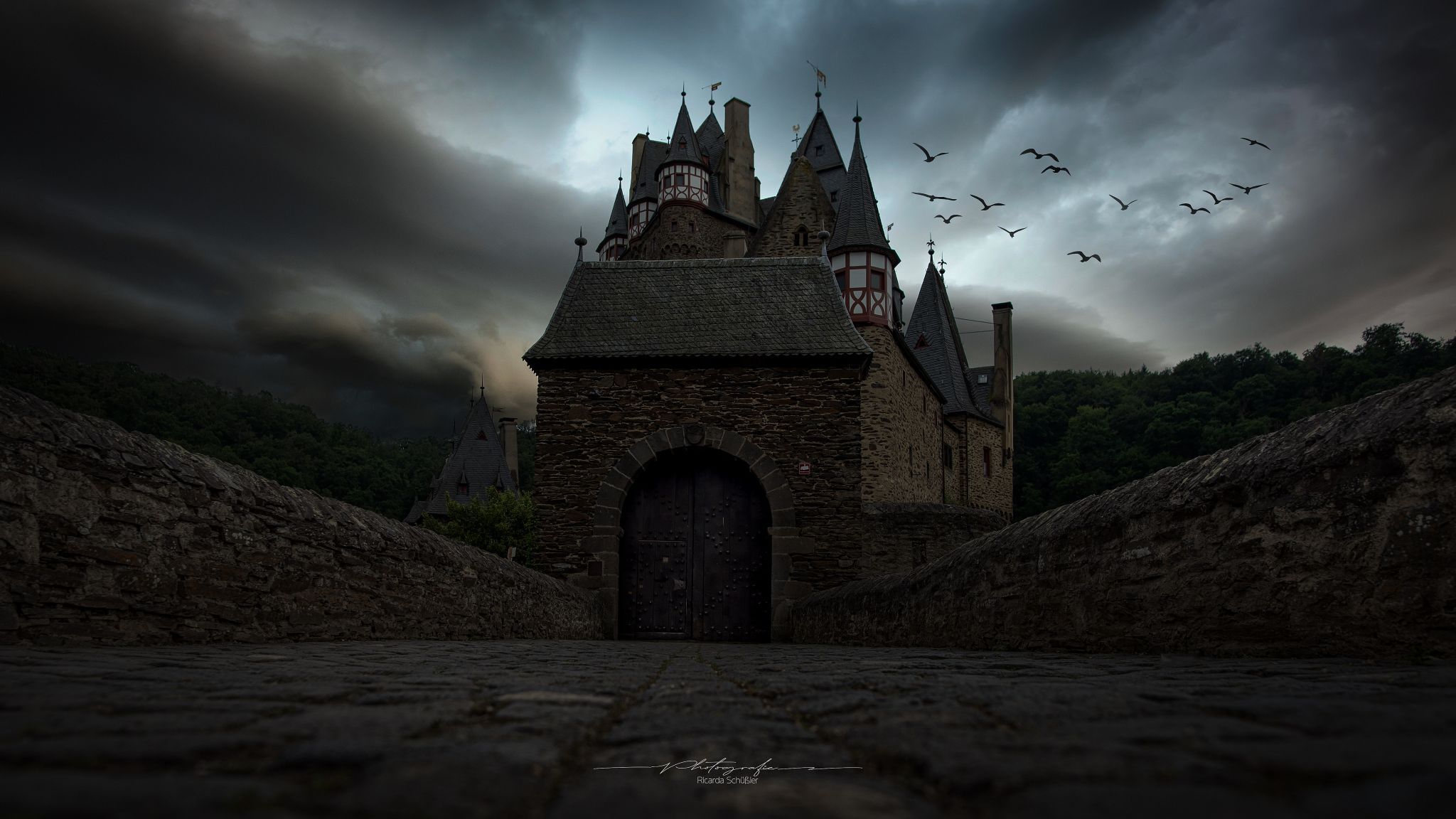 Gate of Eltz Castle, Wierschem, Germany