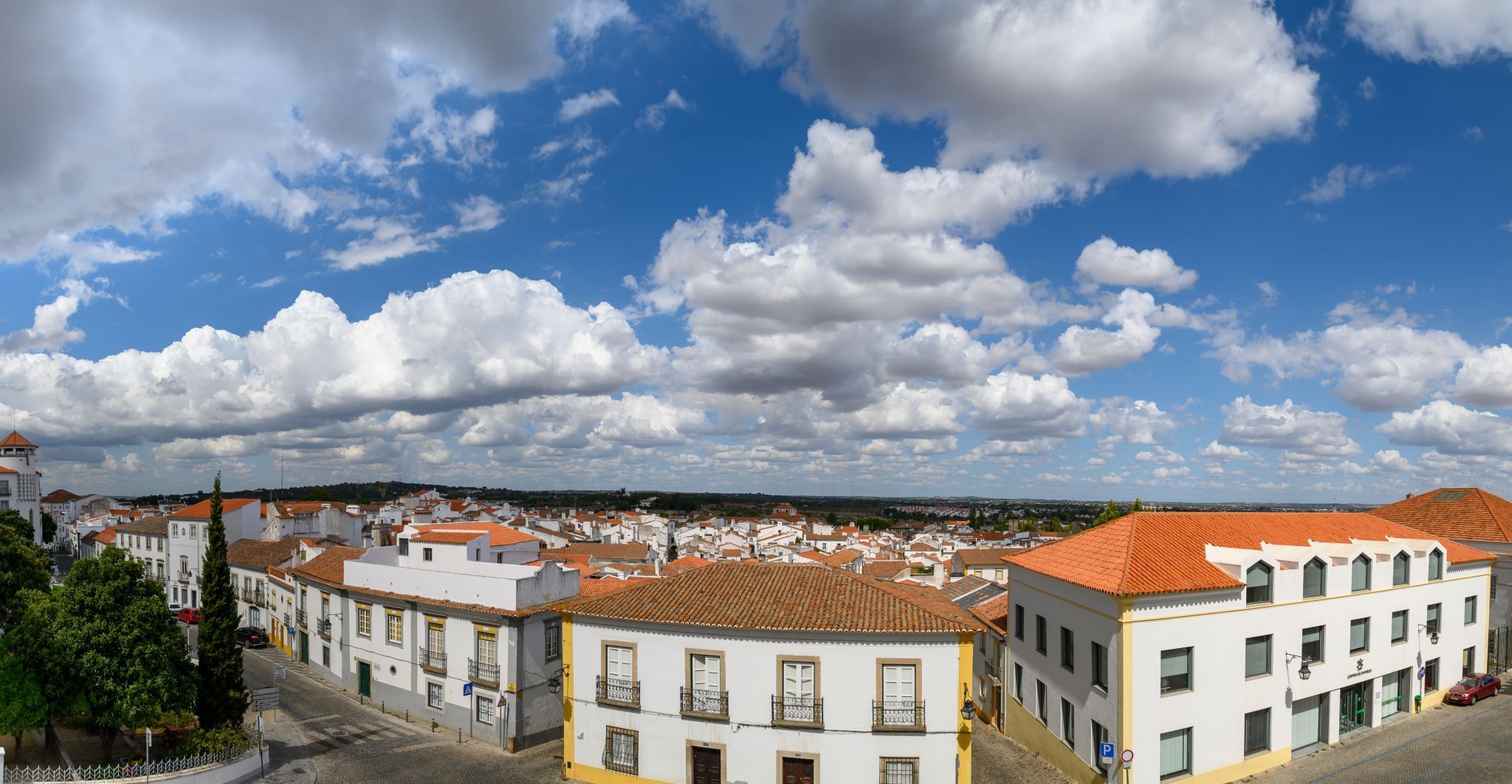 Evora hill, Portugal