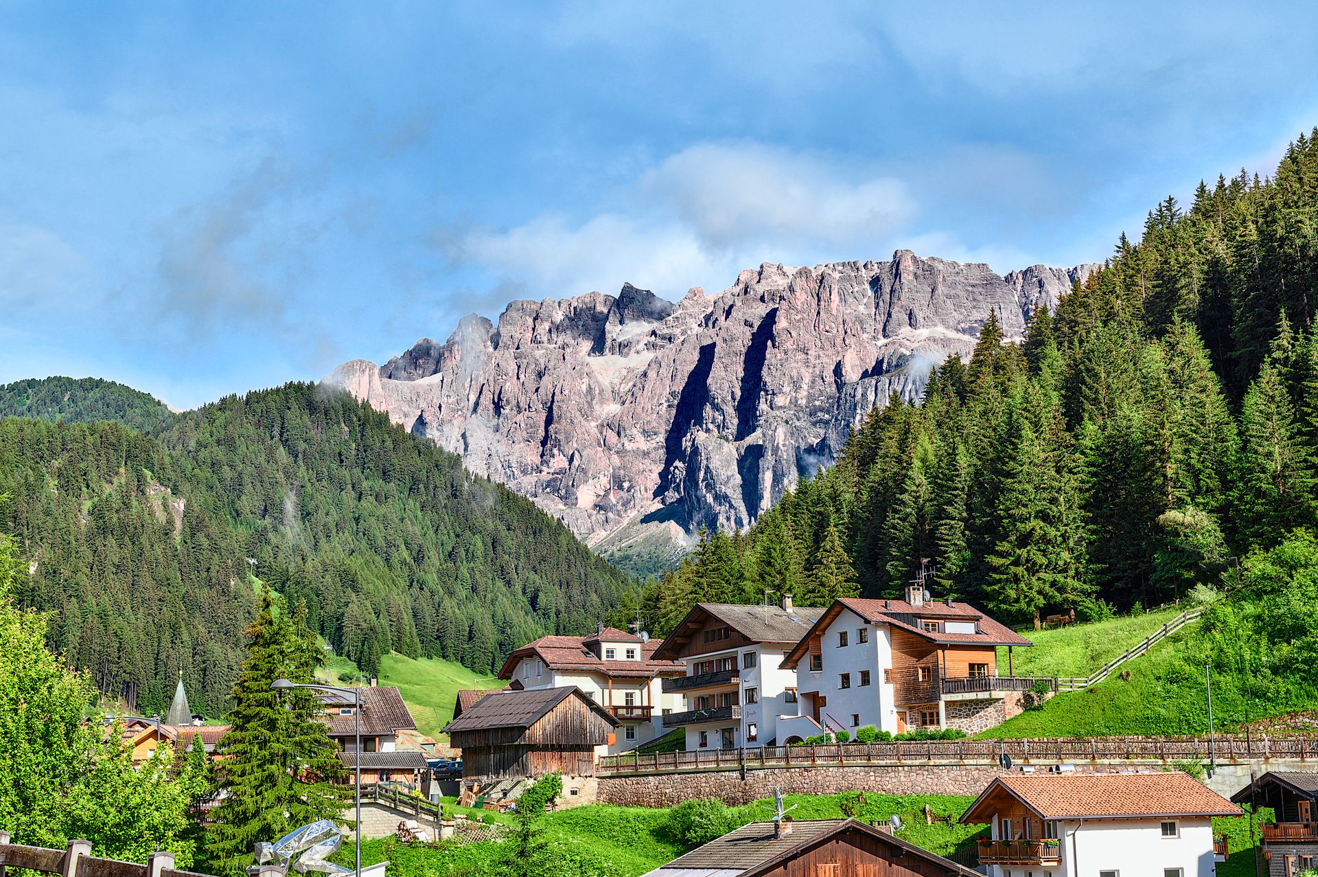 The Ferata de Gherdëina, Italy