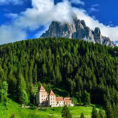 The Ferata de Gherdëina, Italy