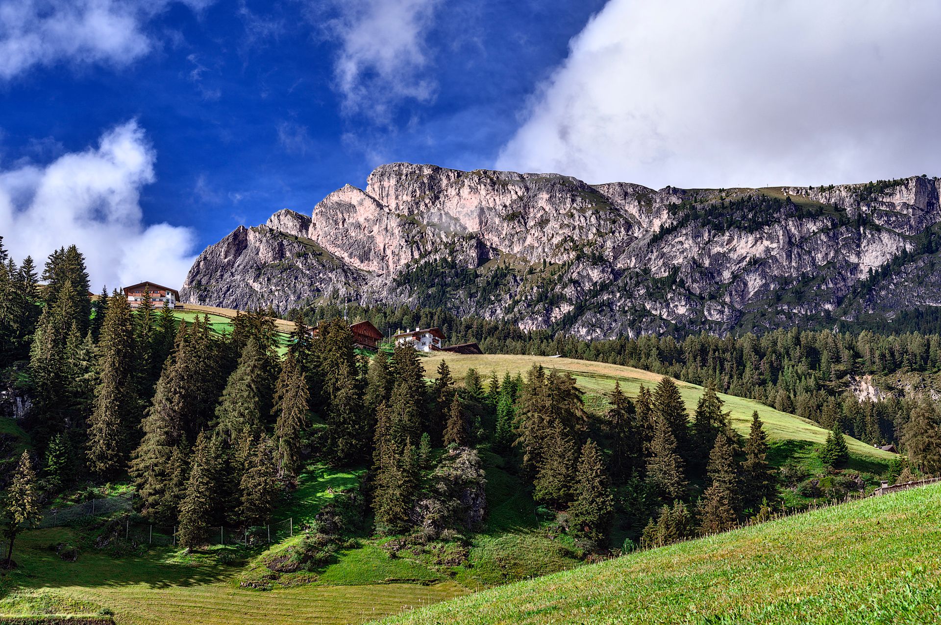 The Ferata de Gherdëina, Italy