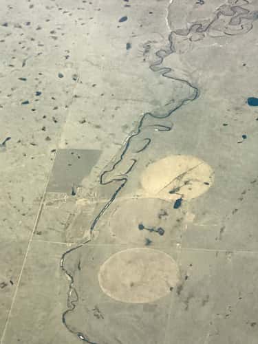 Flight to Vancouver, Canada