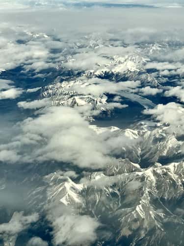 Flight to Vancouver, Canada