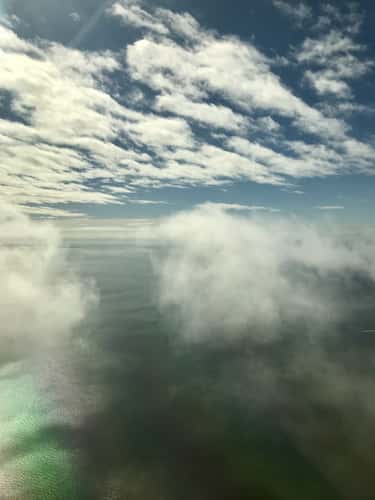 Flight to Vancouver, Canada