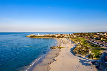 Hillary's Beach Drone shot Perth