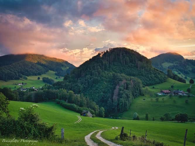 Hills around Langenbruck