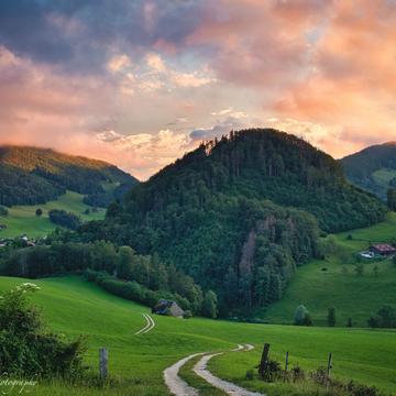 Hills around Langenbruck, Switzerland