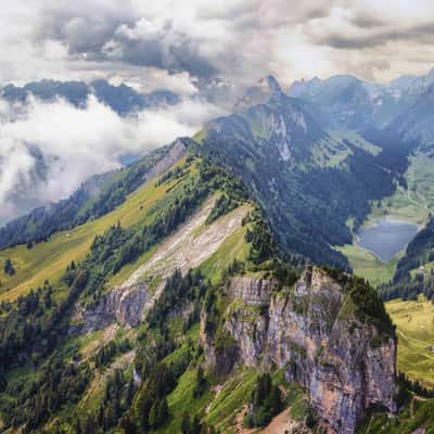 Hoher Kasten View on Altmann, Switzerland