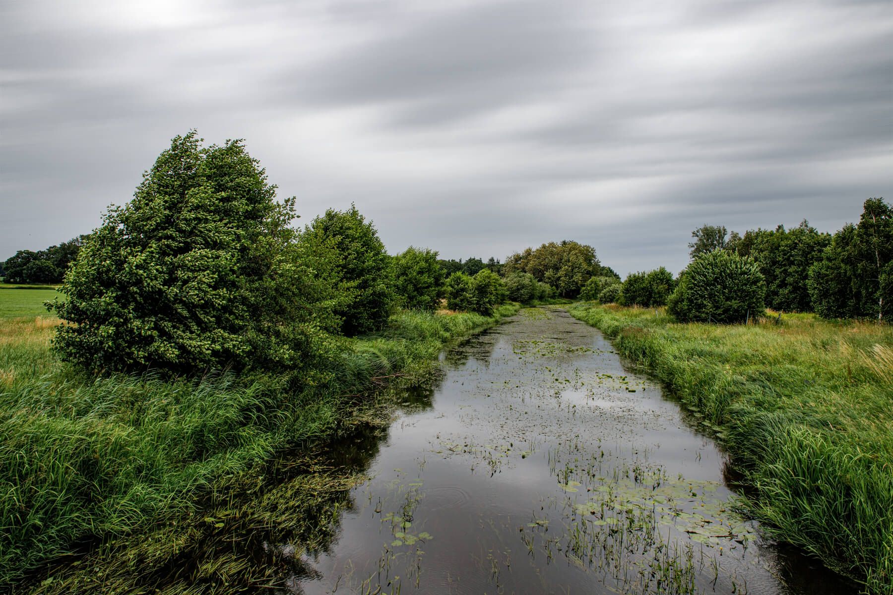 Hunte River near Diepholz, Germany