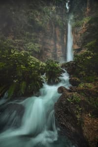 Kapas Biru Waterfall