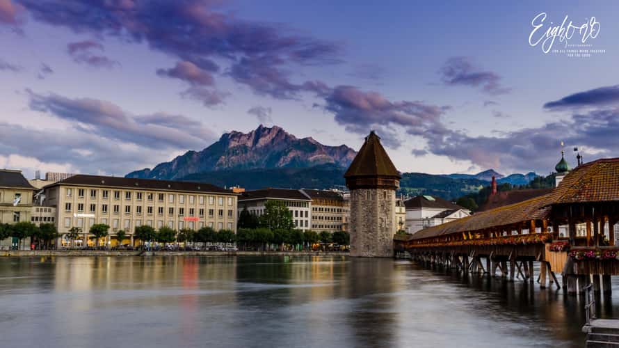 Kapellbridge Lucerne (east view)