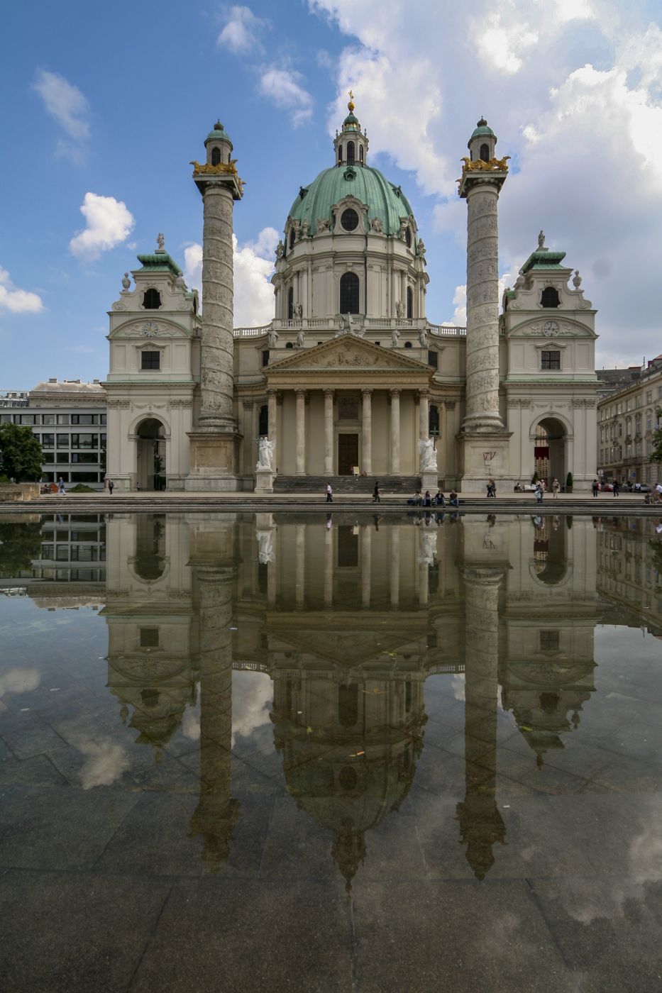 St. Charles Church, Vienna , Austria