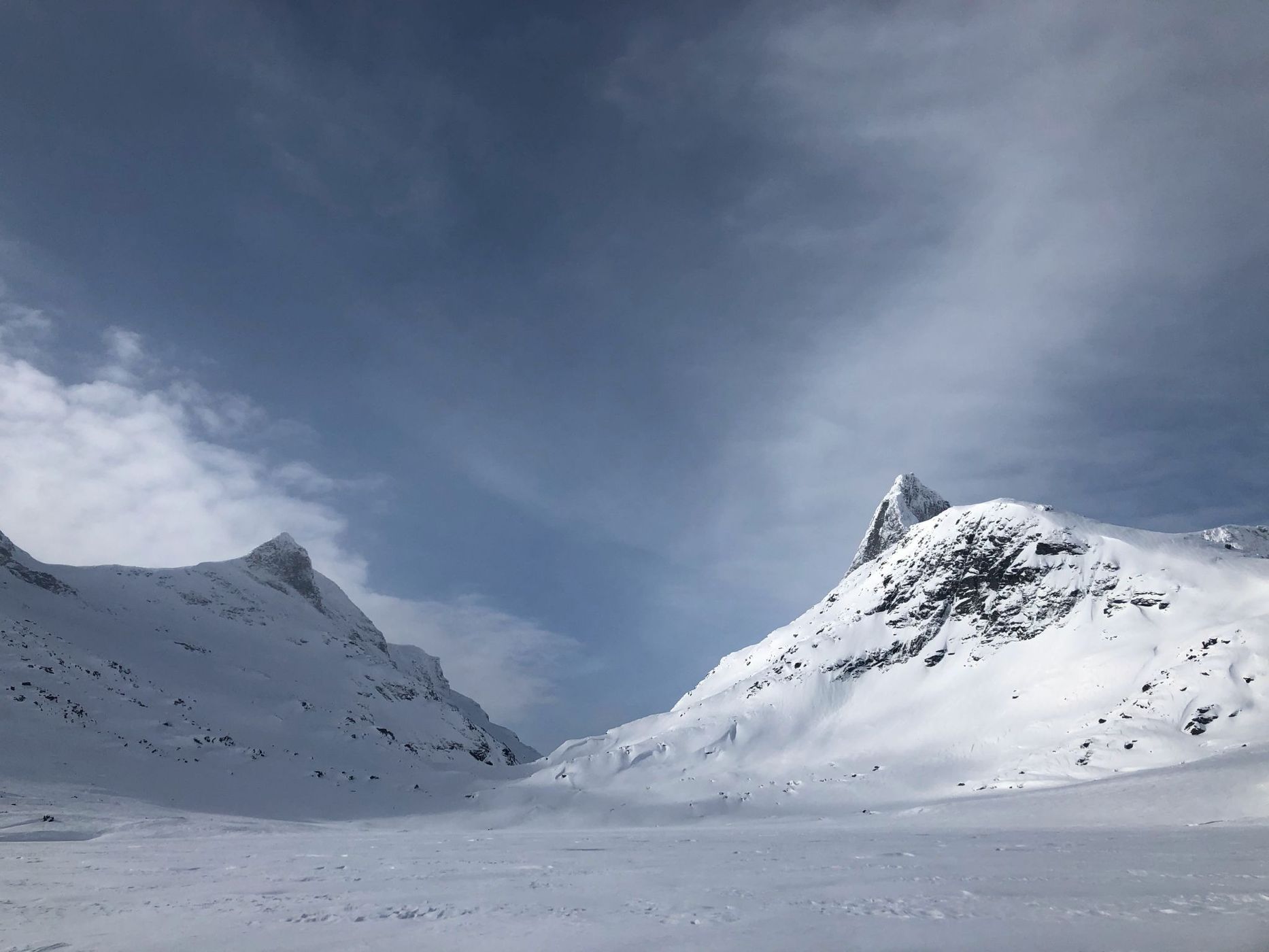 Koldedalen mot Falketind, Norway