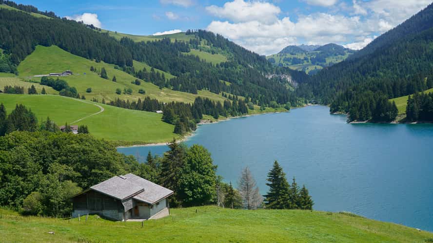 Lac de l'Hongrin