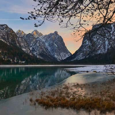 Lago di Dobbiaco Toblacher Italy, Italy