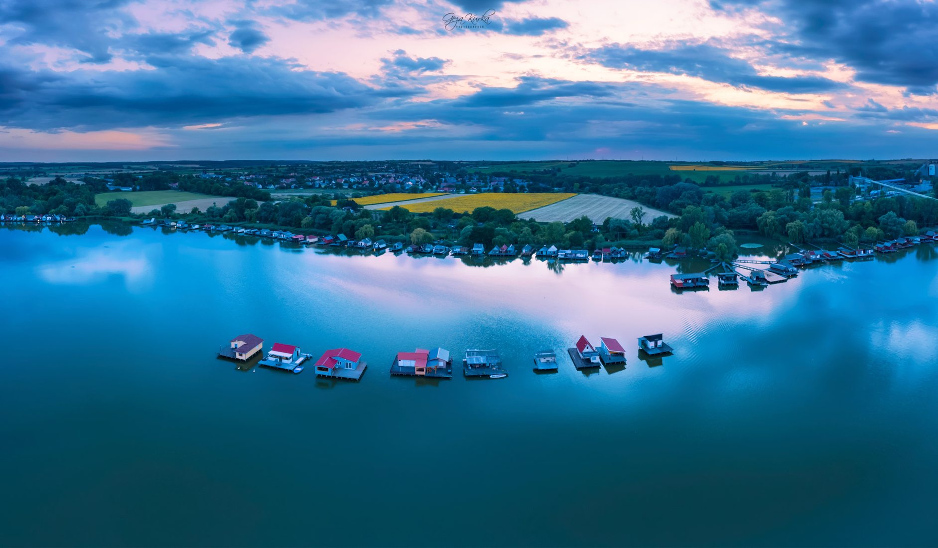 Lake Bokod, Hungary