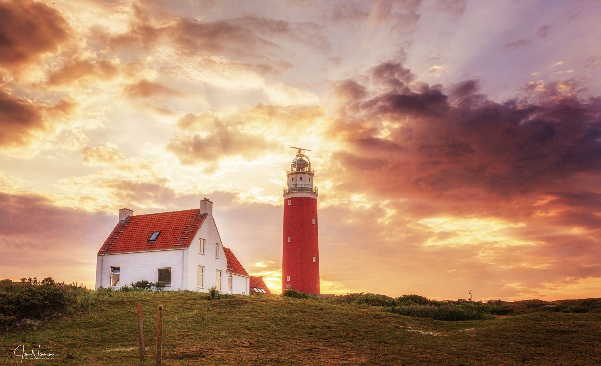 Lighthouse, Texel, Zeeland, Netherlands, Netherlands