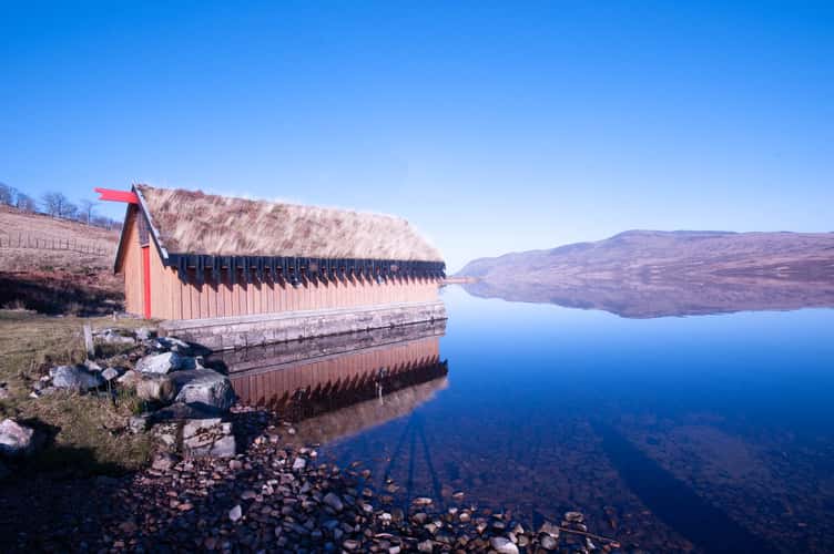 Loch Loyal Boat house