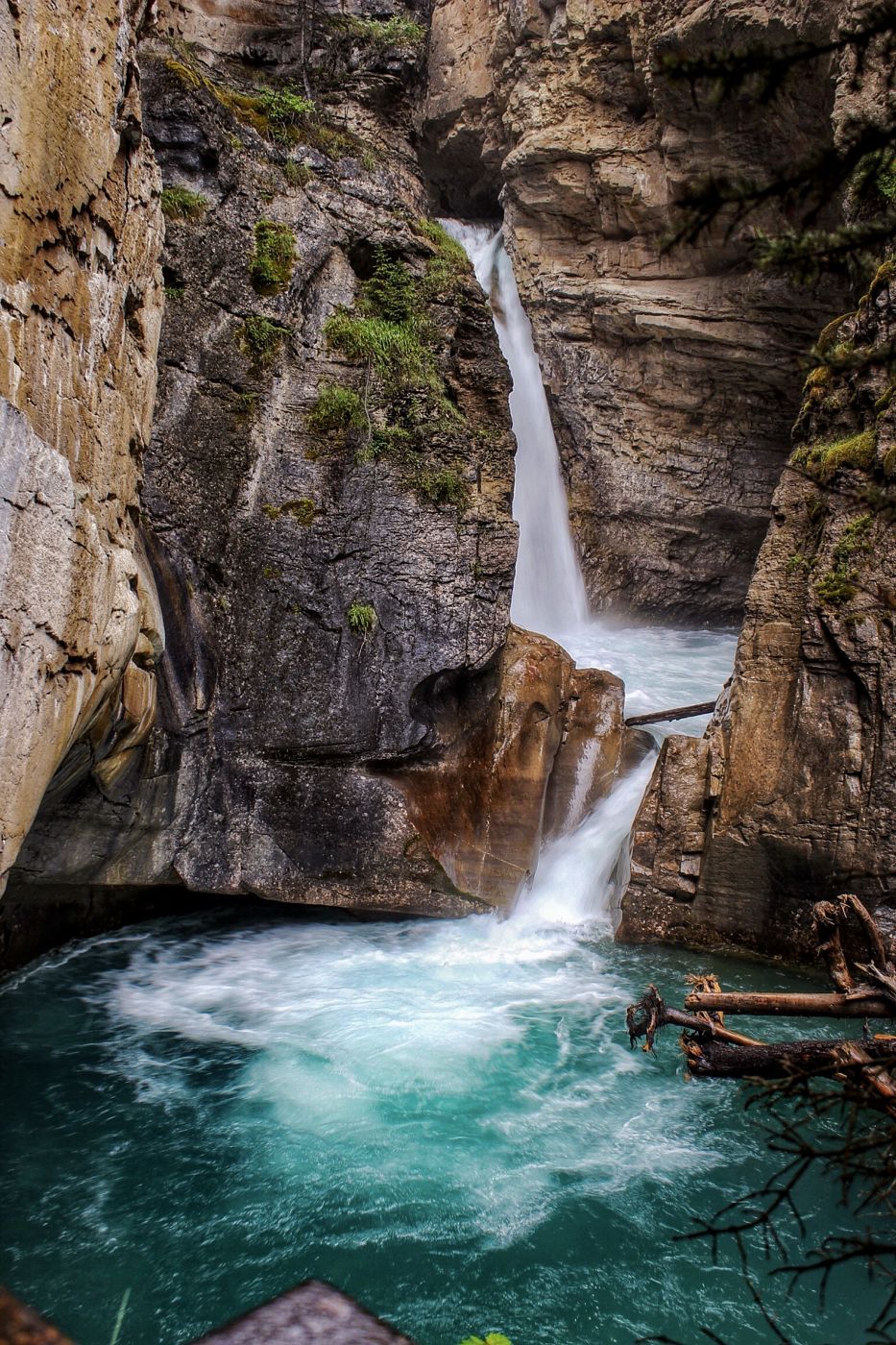 Lower Falls,  Johnston Canyon Trail, Canada