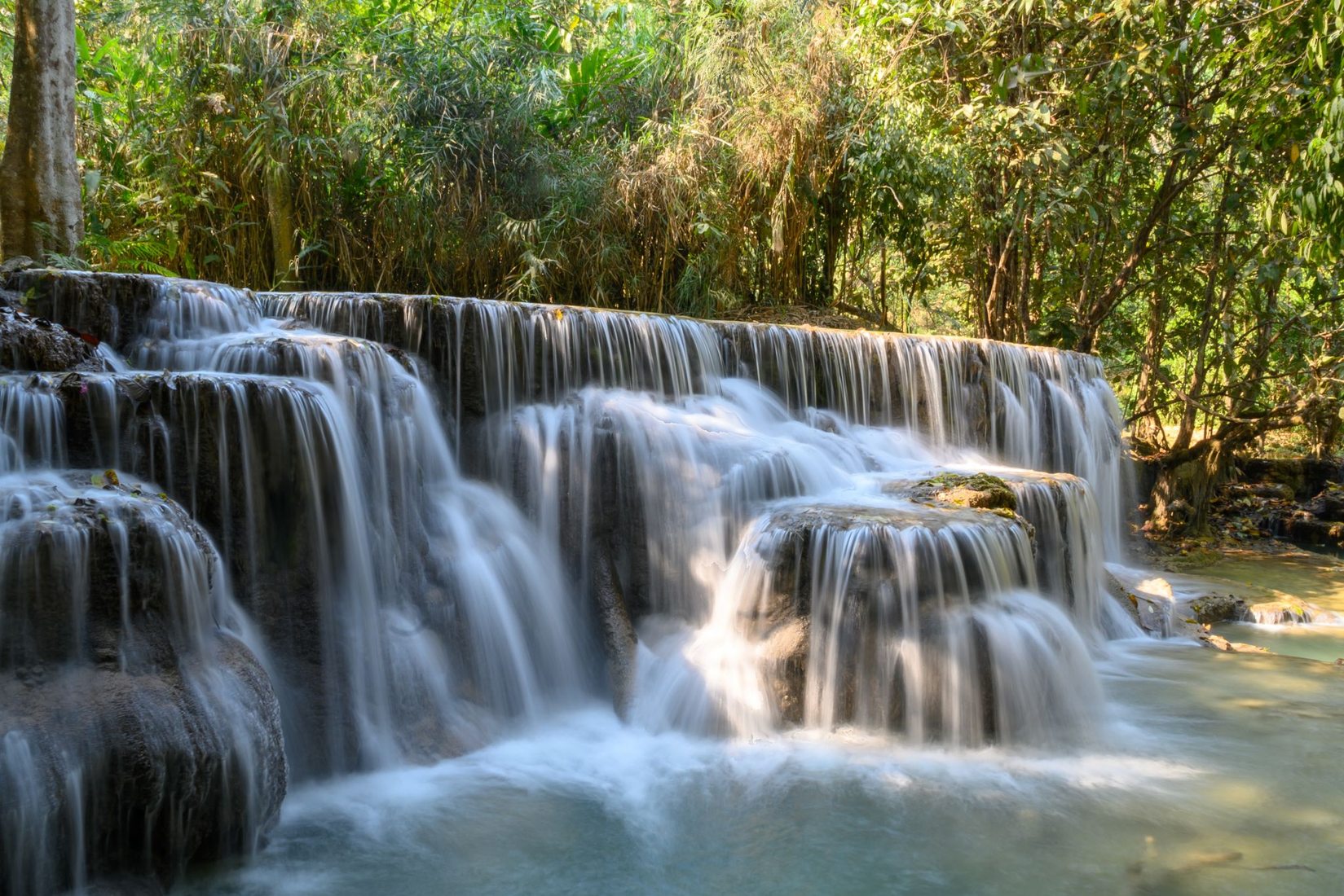 Lower Kuang Si Falls, Lao