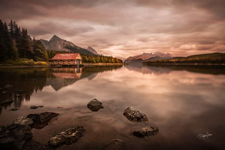 Maligne Boat House