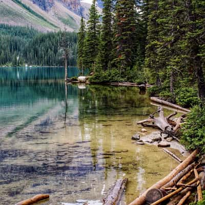 Moraine Lake Shoreline, Canada