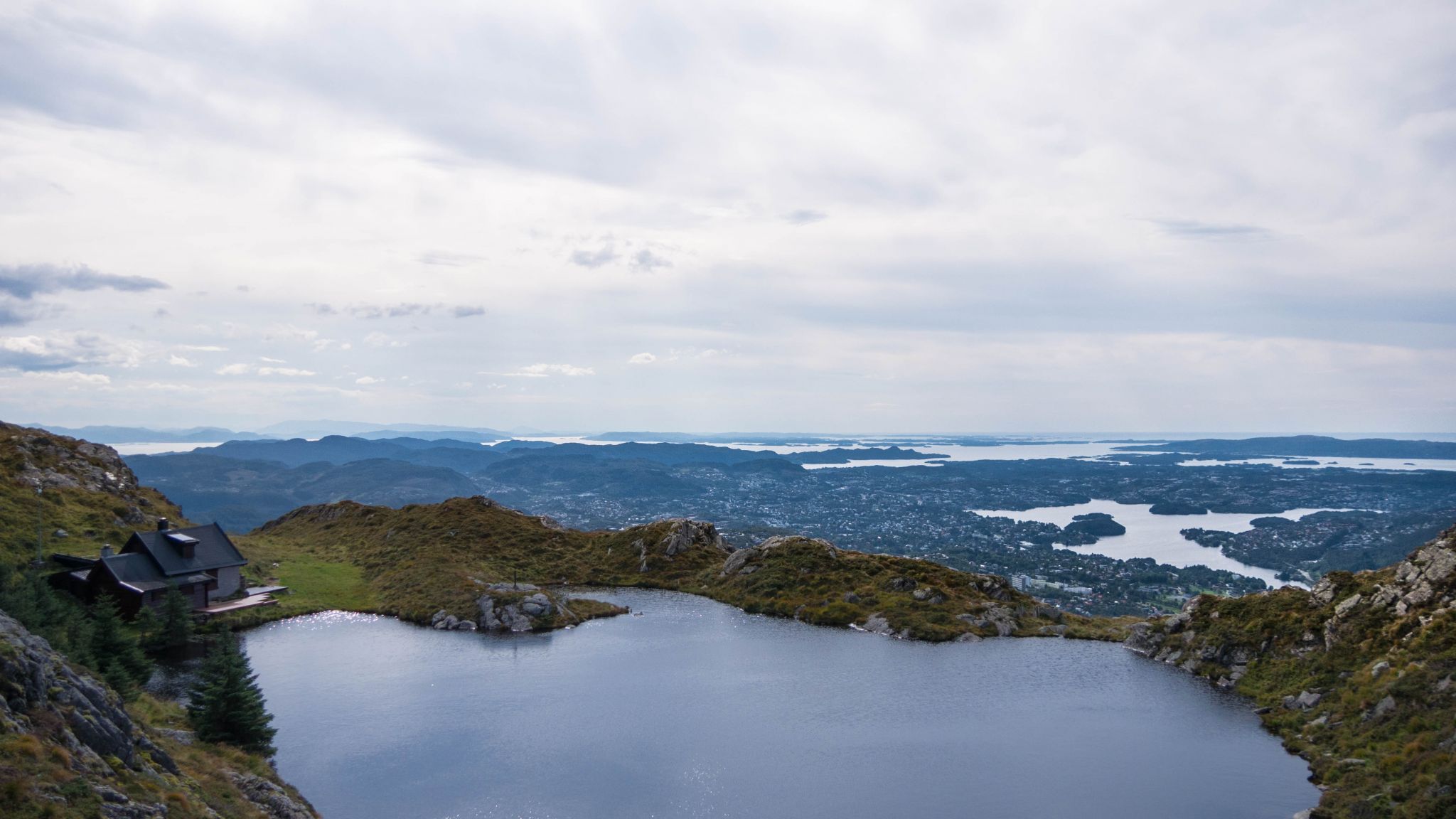 Mount Ulriken surroundings, Norway