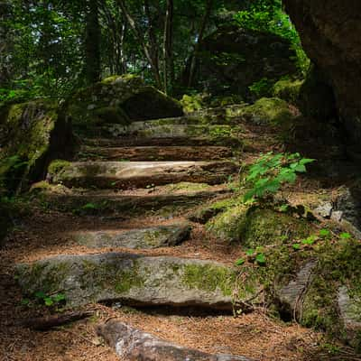 Mountain path, Italy