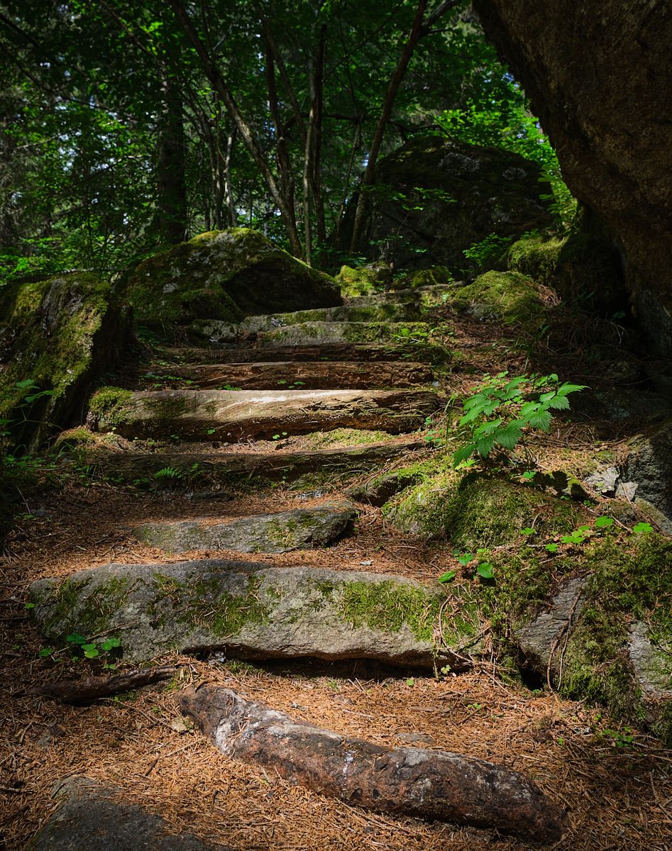 Mountain path, Italy