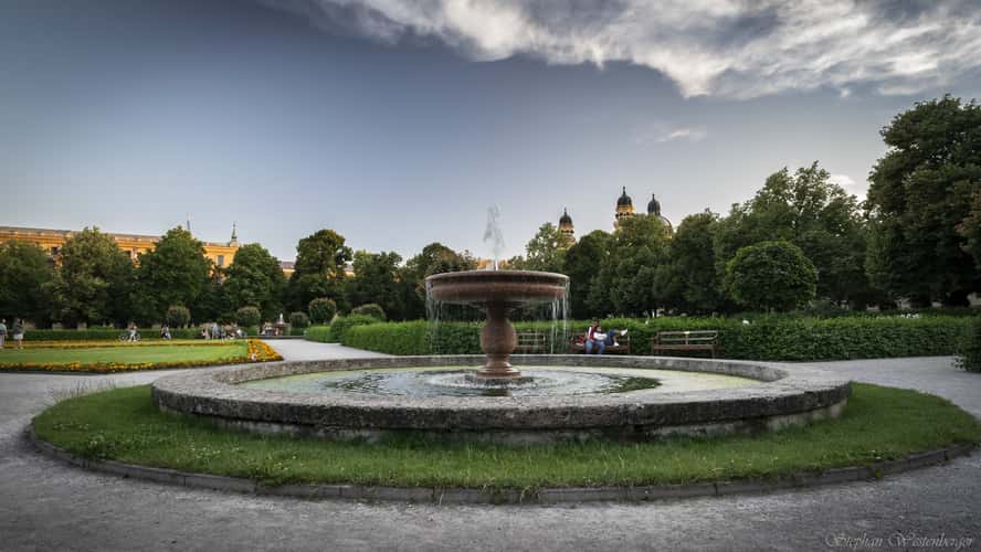 Temple of goddess Diana at Munich Hofgarten