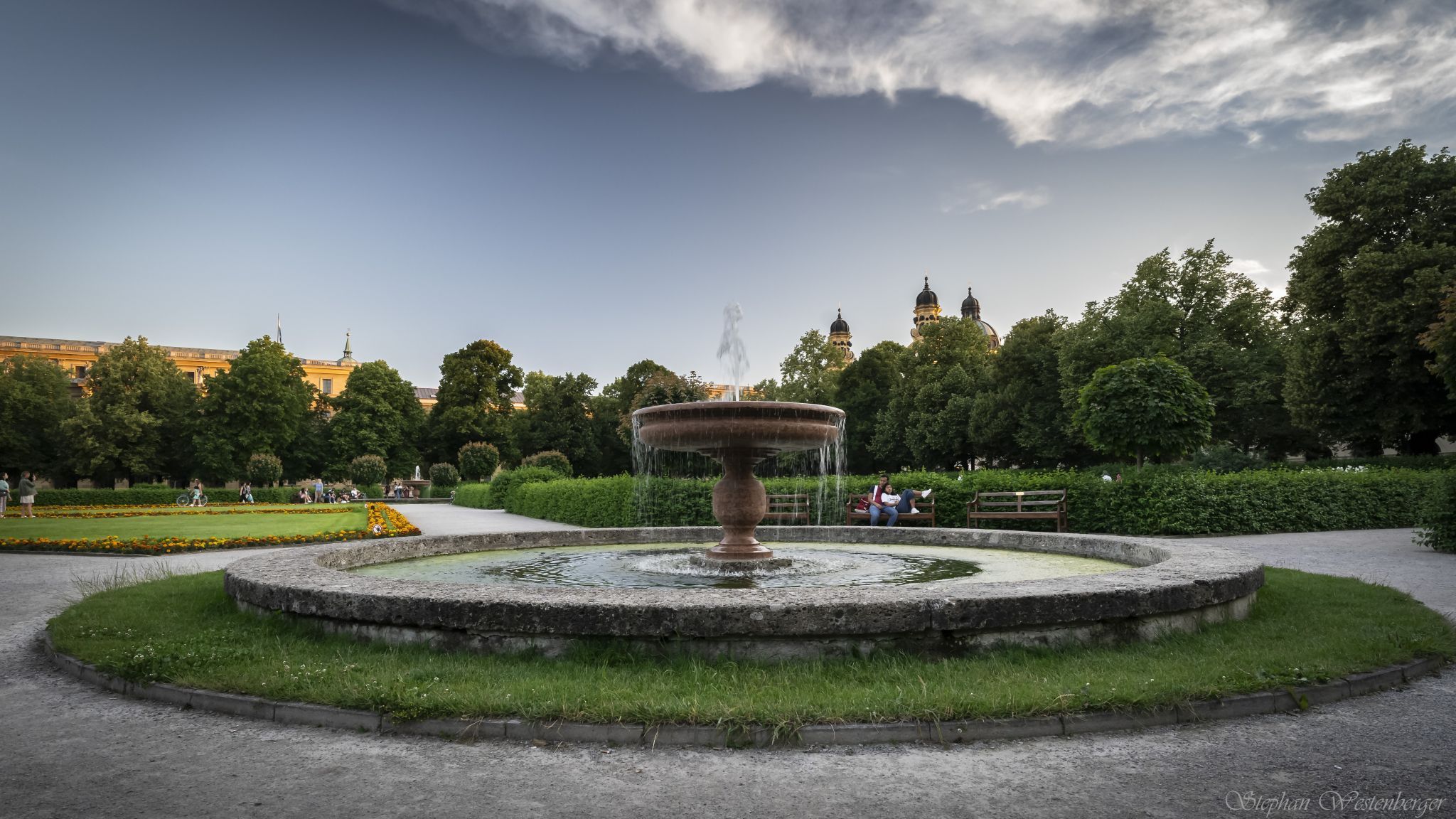 Temple of goddess Diana at Munich Hofgarten, Germany