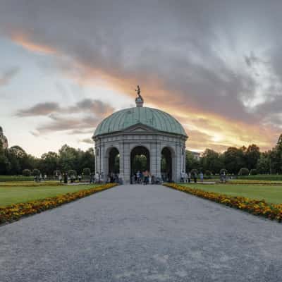 Temple of goddess Diana at Munich Hofgarten, Germany