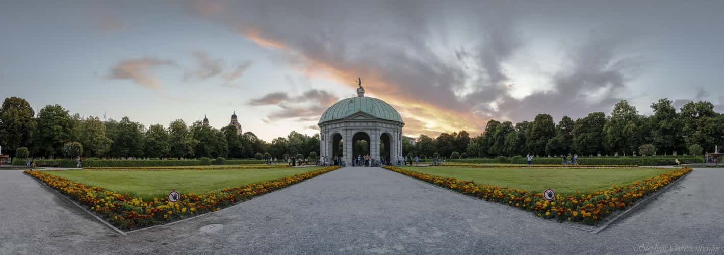 Temple of goddess Diana at Munich Hofgarten