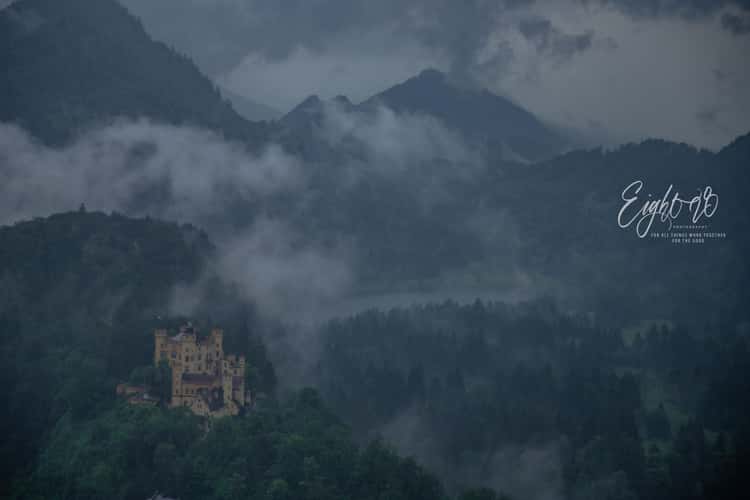 Neuschwanstein Castle form Hohenschwangau Castle