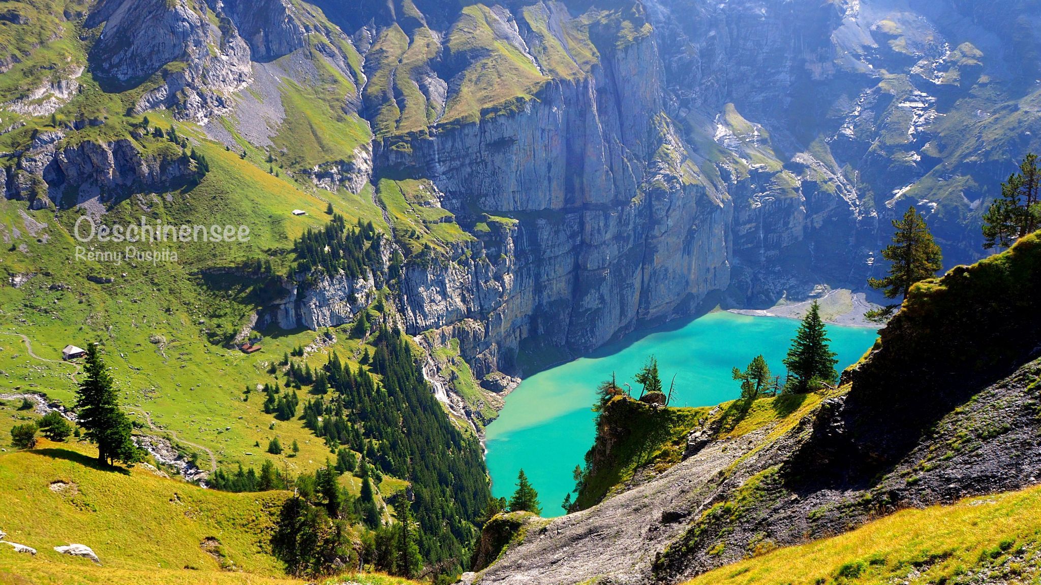 Oeschinensee, Kandersteg, Switzerland