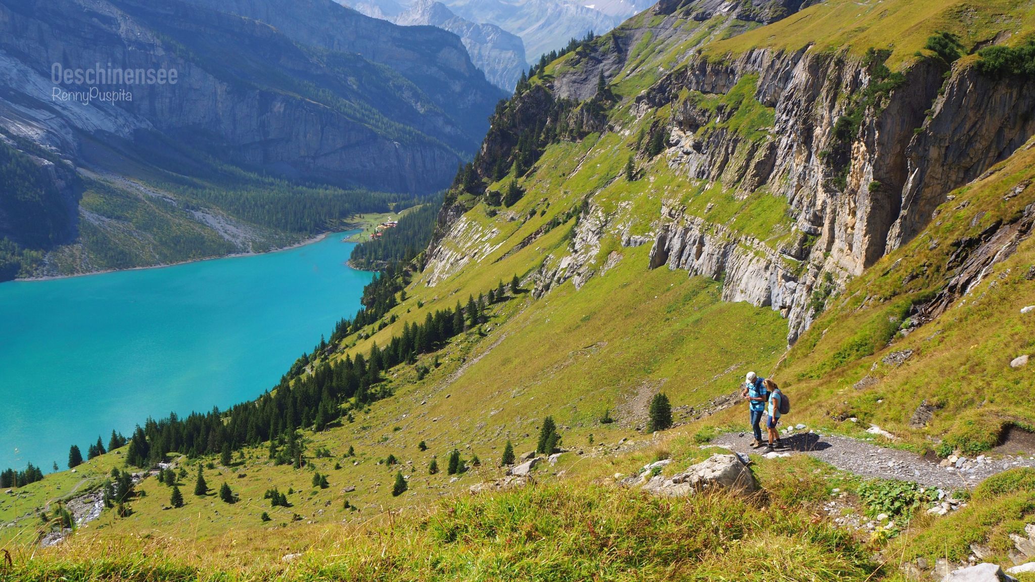 Oeschinensee, Kandersteg, Switzerland