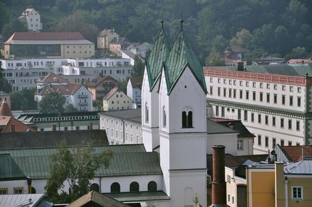 Old town Passau view