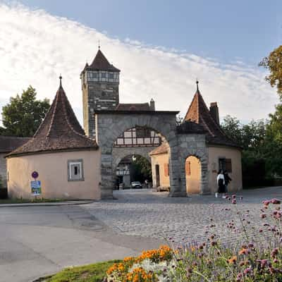 Old town Rothenburg Röderturm, Germany