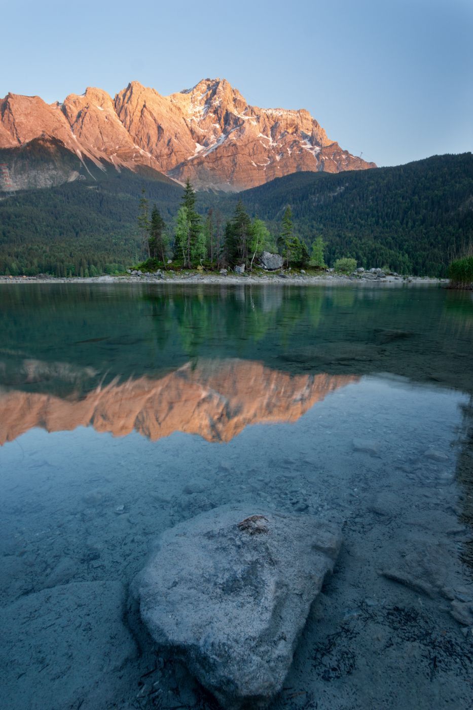 Paradise Island on the Eibsee, Germany