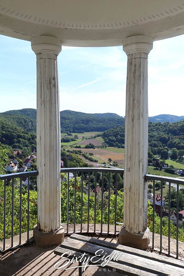 Pavillon über Streitberg, Germany