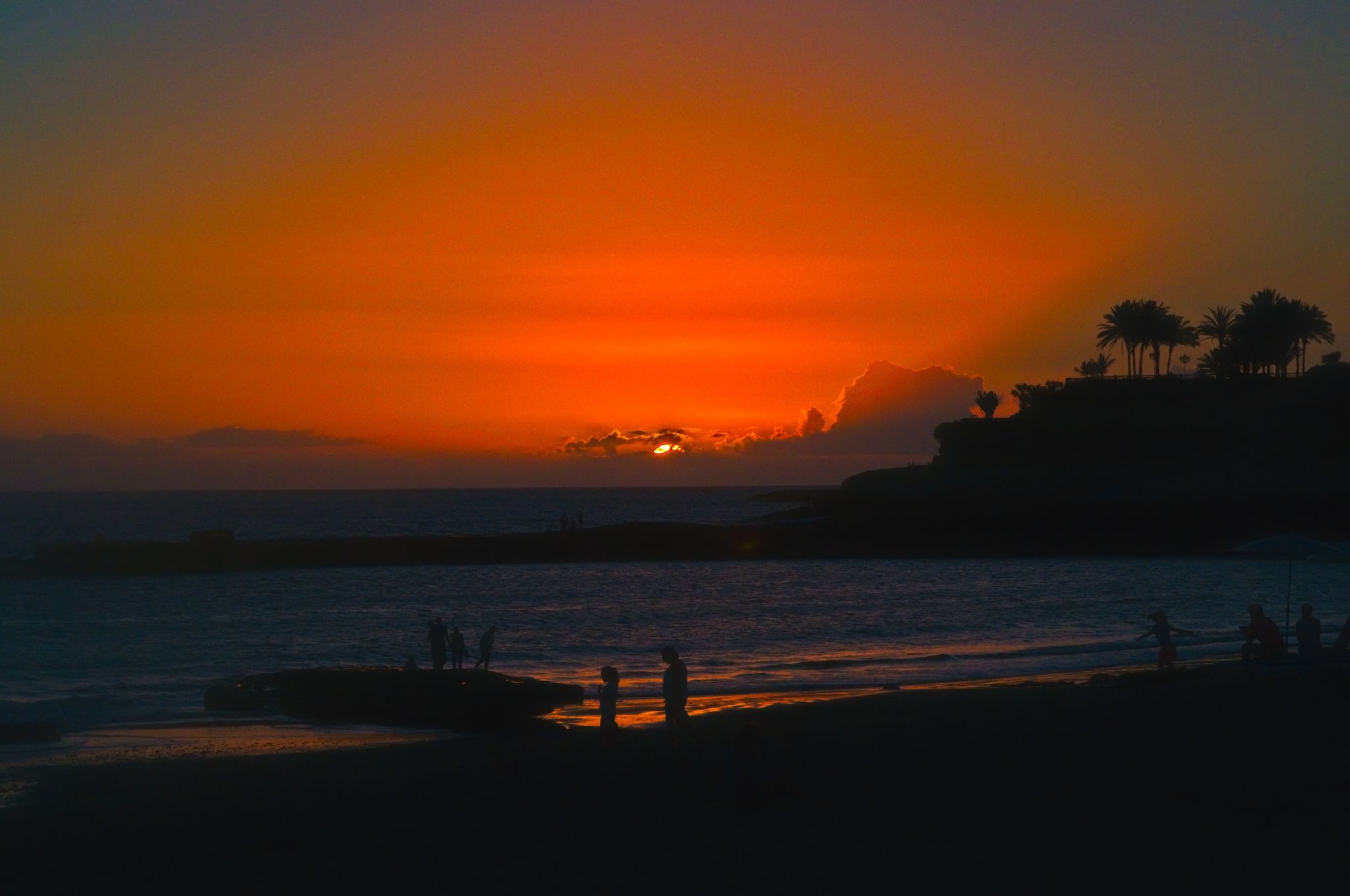 Playa Fanabe, Costa Adeje, Spain