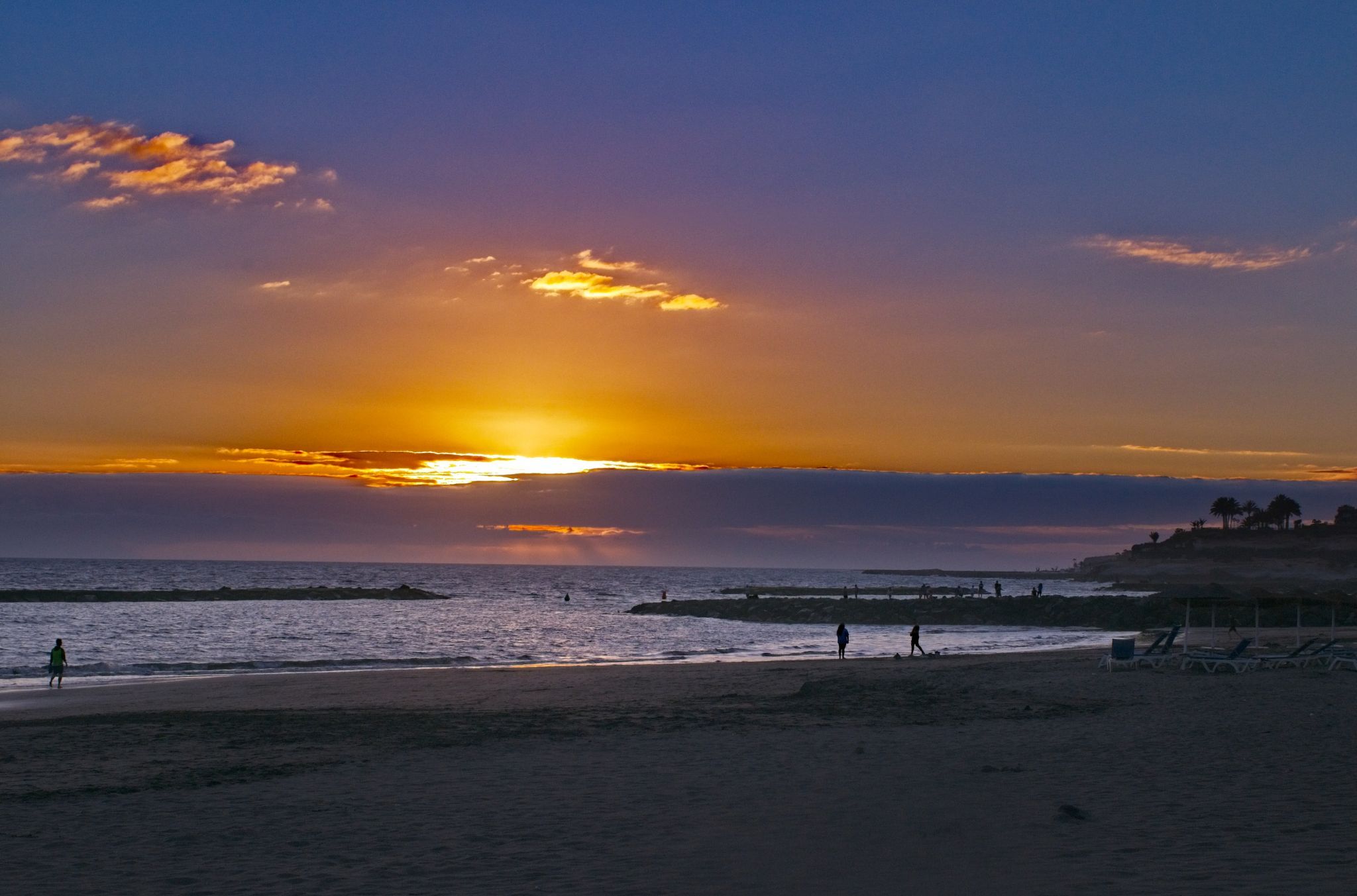 Playa Fanabe, Costa Adeje, Spain